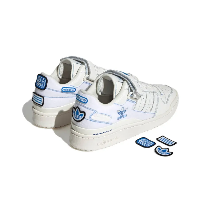 Adidas Forum Low Off White Blue Bird-4