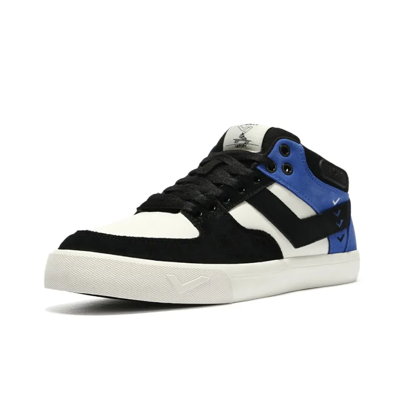 PONY Lightweight And Breathable Low Top Skateboard Shoes Men's Dark Blue-1