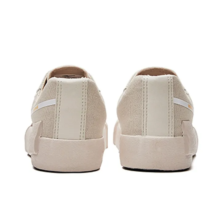 Erke China Fortune Blessing Low-Top Skateboard Shoes Women's Ivory White-3