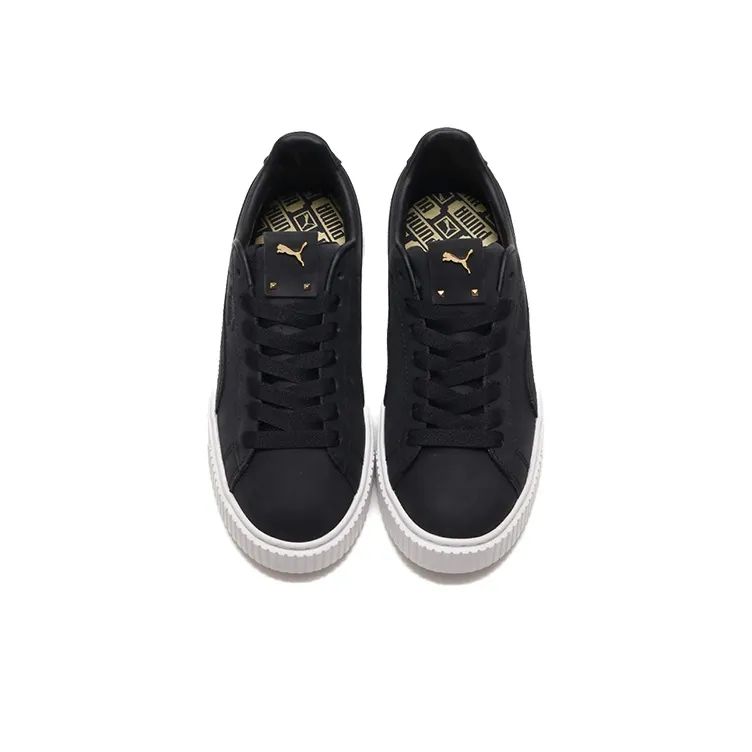 PUMA Platform Premium Logo 'Black White' Women's-3