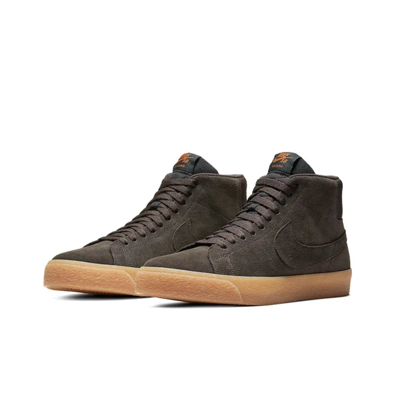 Nike Sb Zoom Blazer Mid Velvet Brown-2