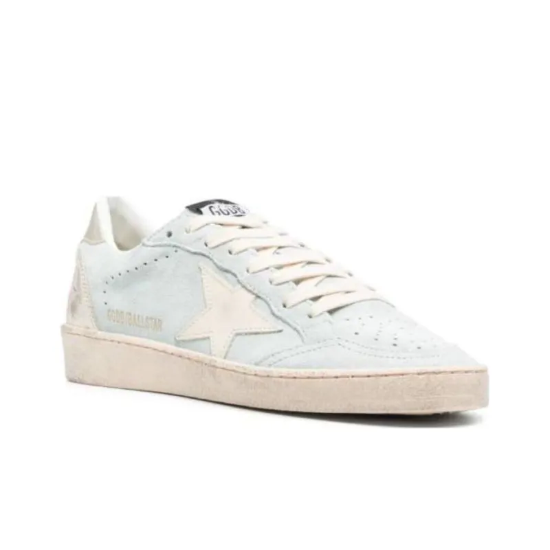 Golden Goose Ball Star LTD Panelled Leather Sneakers-1