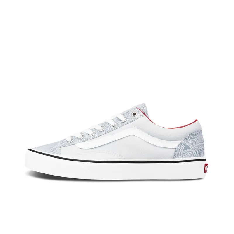 Vans Mismatch Style 36 Mix And Match Stripes Floral 'White Yellow'-1