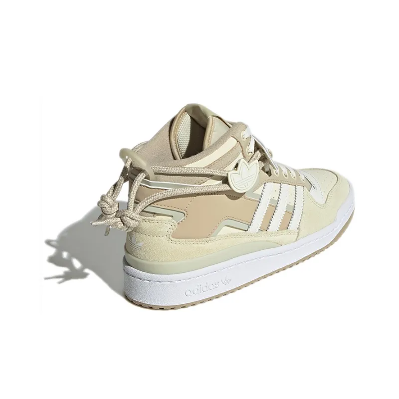 Adidas Originals Forum Mid 'Cream Light Brown White' Women's-3