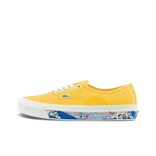 Vans Authentic 44 DX Anaheim Factory Yellow Scene Aw