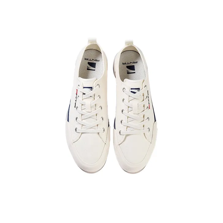 Anta Life Collection Low Top Skateboard Shoes Men's White Blue Red-3
