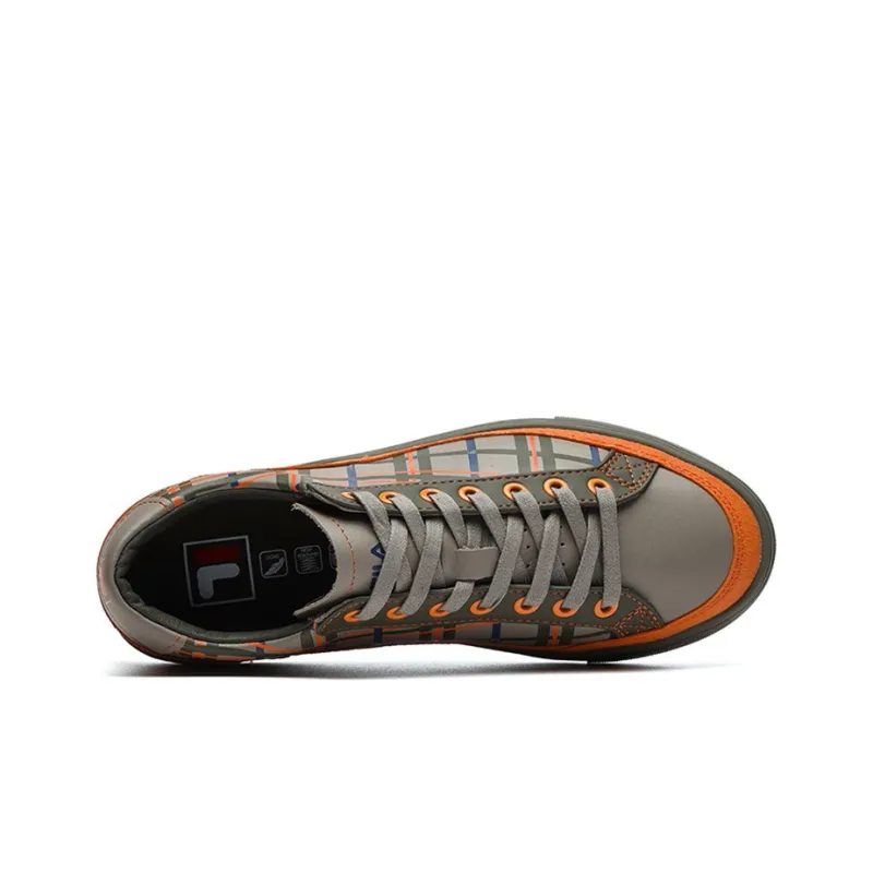 FILA Skate Shoes 'Gray Orange' Women's-3