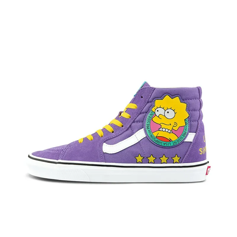 Sk8 The Simpsons X Vans Hi 'Lisa 4 Prez'-0
