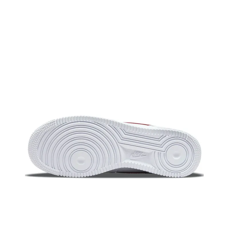 Nike Air Force 1 Low Essential Gym Red Mini Swoosh Women's-5