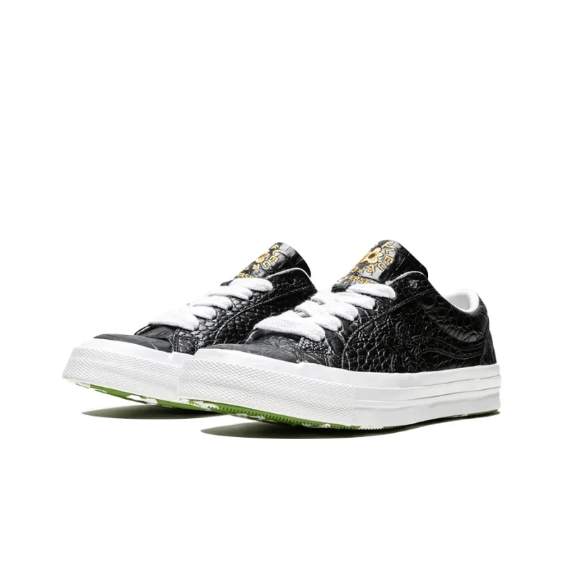 Converse One Star Ox Golf Le Fleur Faux Skin Black-2