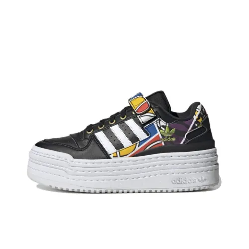 Adidas Originals RICH MNISI Skateboard Shoes Women's Low-Top Black/White