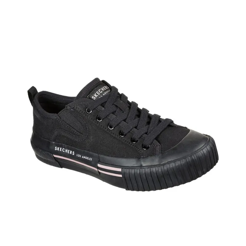Skechers New Moon Total Eclipse Slip-Resistant Low-Top Skateboard Shoes Women's Black-2