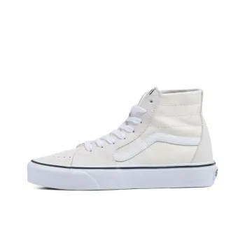 Vans SK8 High Top Skateboard Shoes Women's Ecru