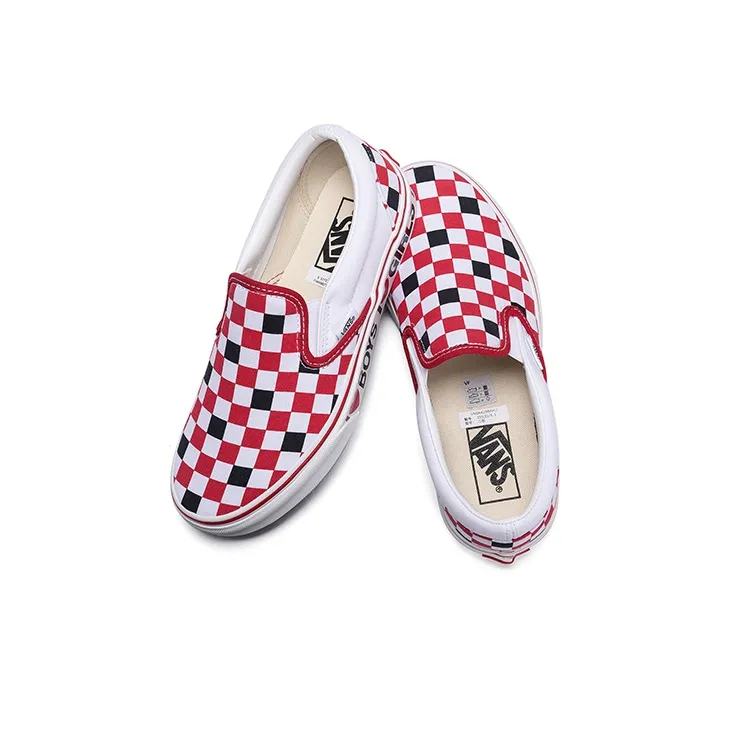Vans Slip On I Heart 'White Red'-3