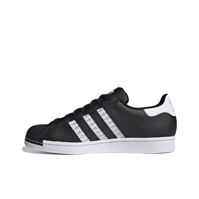 Adidas Originals Superstar Logo 'Black White'-0