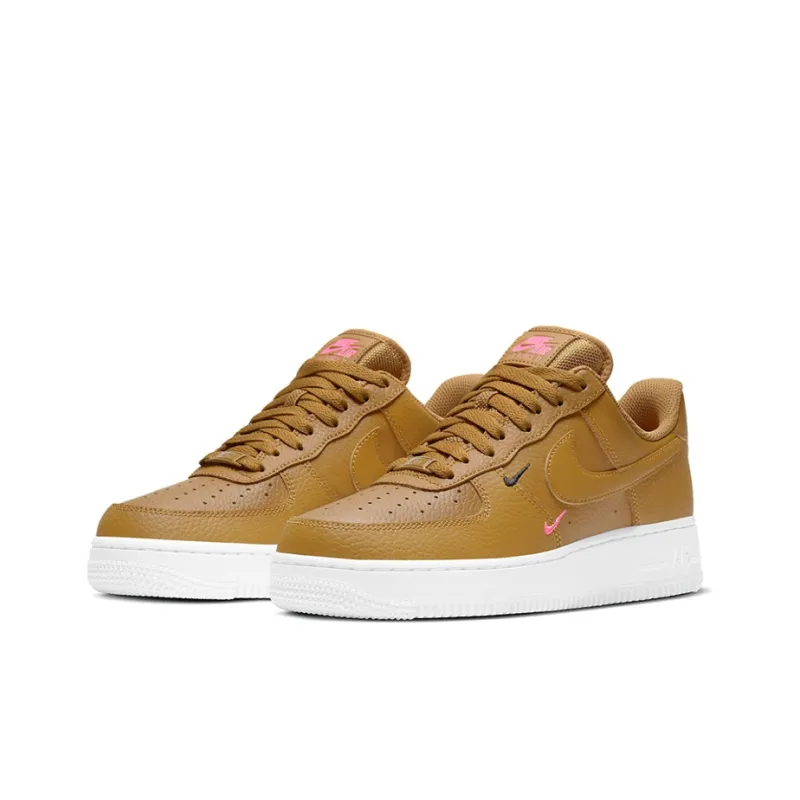 Nike Air Force 1 Low '07 Essential Wheat Mini Swoosh Women's-2