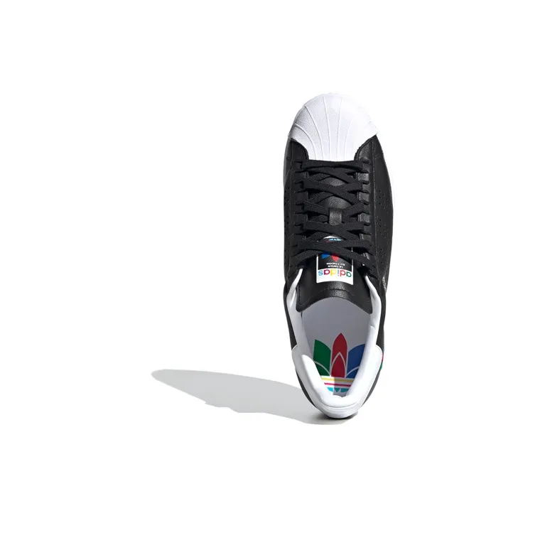 Adidas Superstar Colorful Trefoil Core Black-4