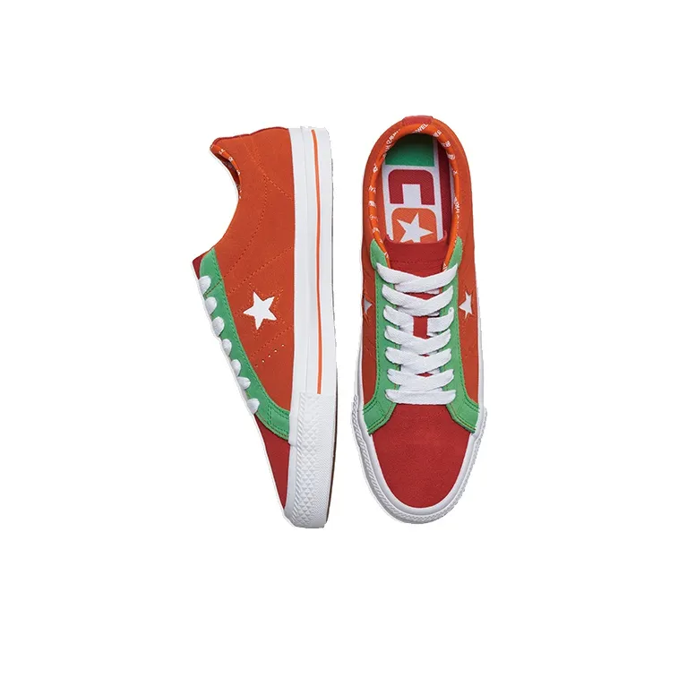 Converse One Star Pro 'Orange Green White'-3