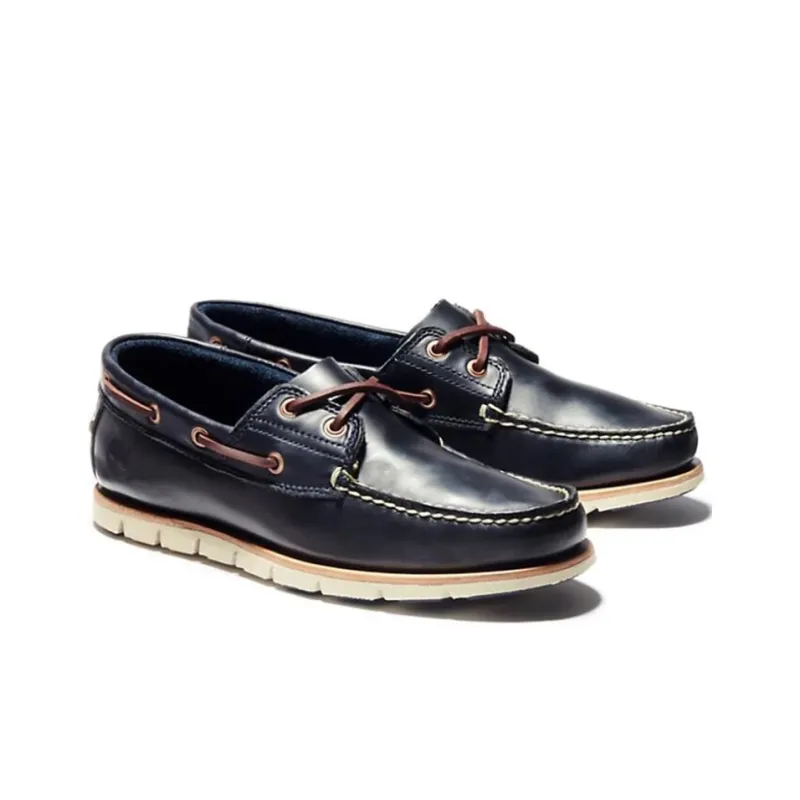 Timberland Tidelands Skateboard Shoes Men Low-Top Marine Blue-1