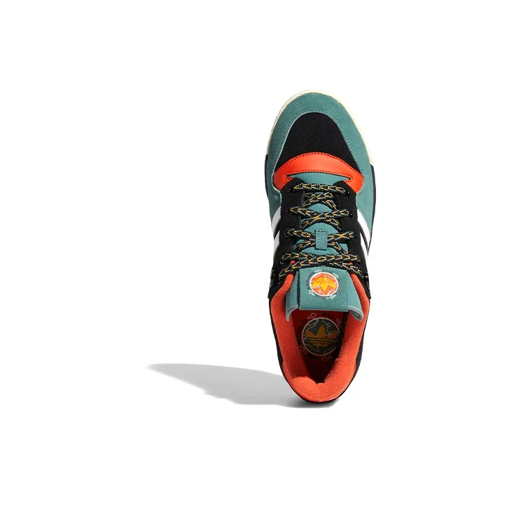 Adidas Originals Rivalry Low 'Green Orange Black'-4