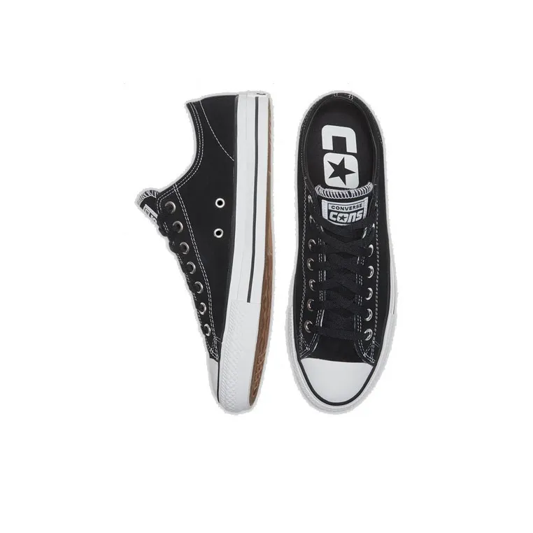 Converse Cons Chuck Taylor All Star Pro Suede Low 'Black White'-4