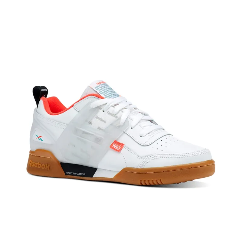 Reebok Workout Plus Altered White Black Red Mist-2