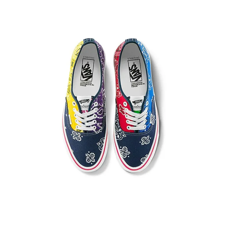 Vans Vault Og Authentic Lx Bedwin & The Heartbreakers Multi Color Yellow Bandana-2