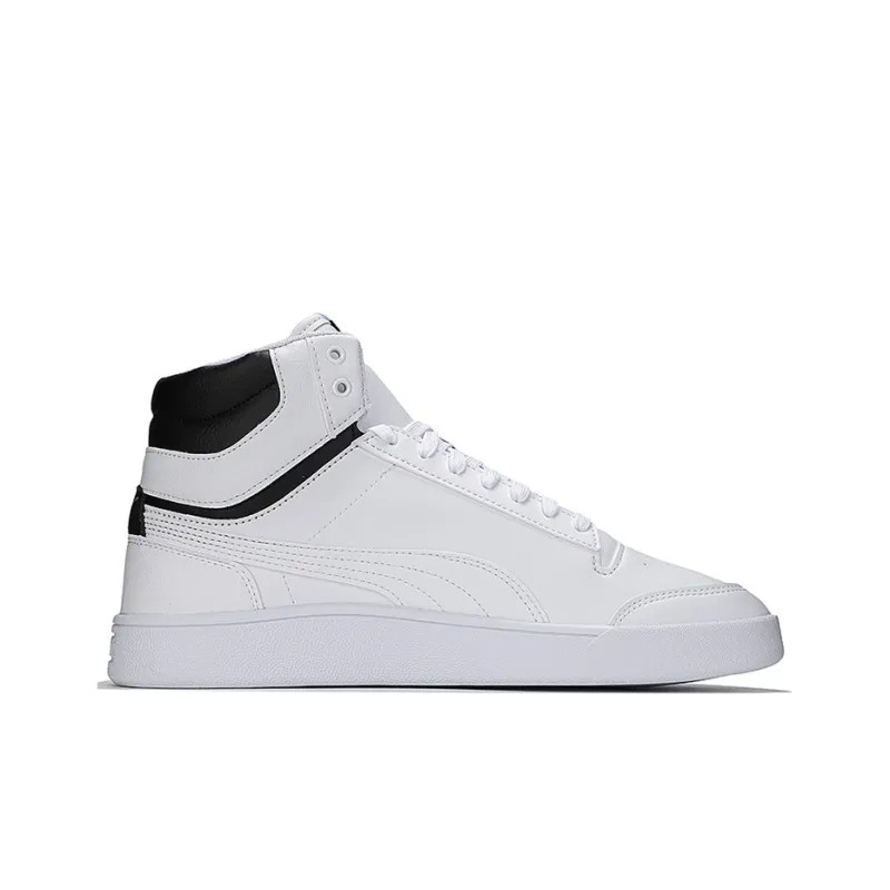 PUMA Shuffle Mid 'White Black Gold'-1