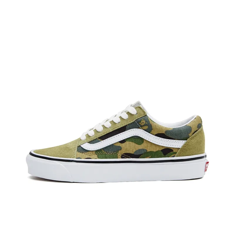 Vans Old Skool 36 Dx Bape Green Abc Camo-1