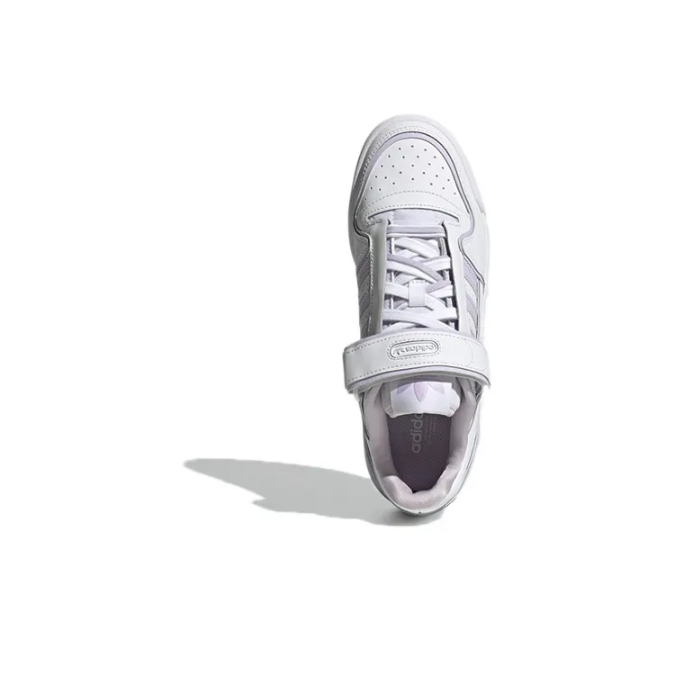 Adidas Forum Plus White Purple Tint Women's-4