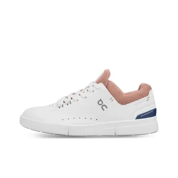 FEIDELEI x On The Roger Advantage Anti Slip Wear Resistant Low Top Skateboard Shoes Women's White Smoke Pink
