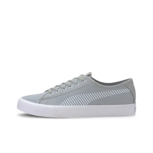 PUMA Bari Series Skateboard Shoes Unisex Low-Top Light Gray