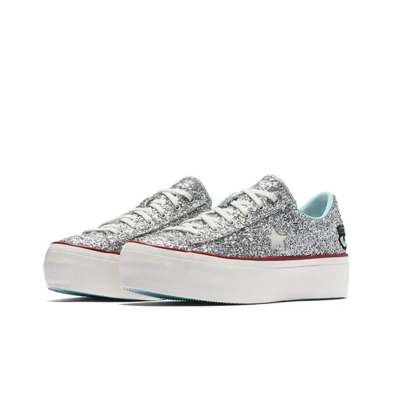 Converse Chiara Ferragni X Women's One Star Platform Ox 'Glitter' Women's-2
