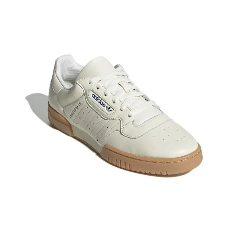 Adidas Originals Yeezy Powerphase Wear-Resistant Low-Top Skateboard Shoes Women's Ecru-2