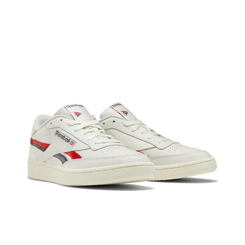 Reebok Club C Revenge 'Chalk Vector Red'-2