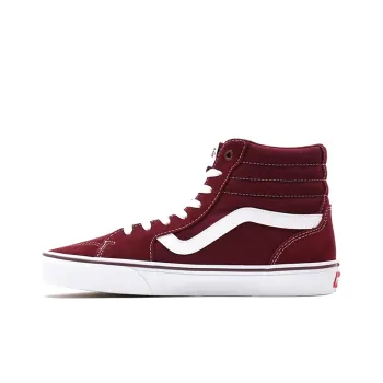 Vans Filmore Hi Casual Skateboarding Shoes Red