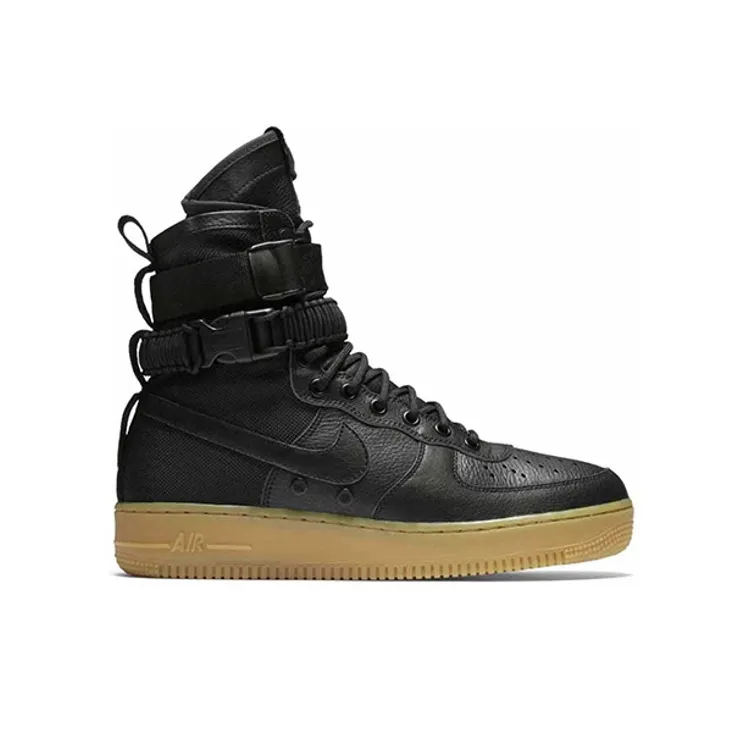 Nike Sf Air Force 1 Black Gum-1