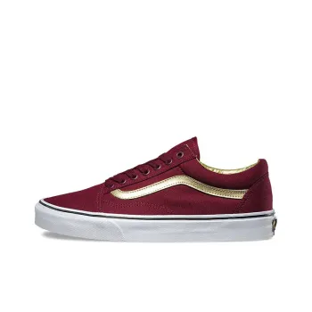 Vans Old Skool Red/Gold