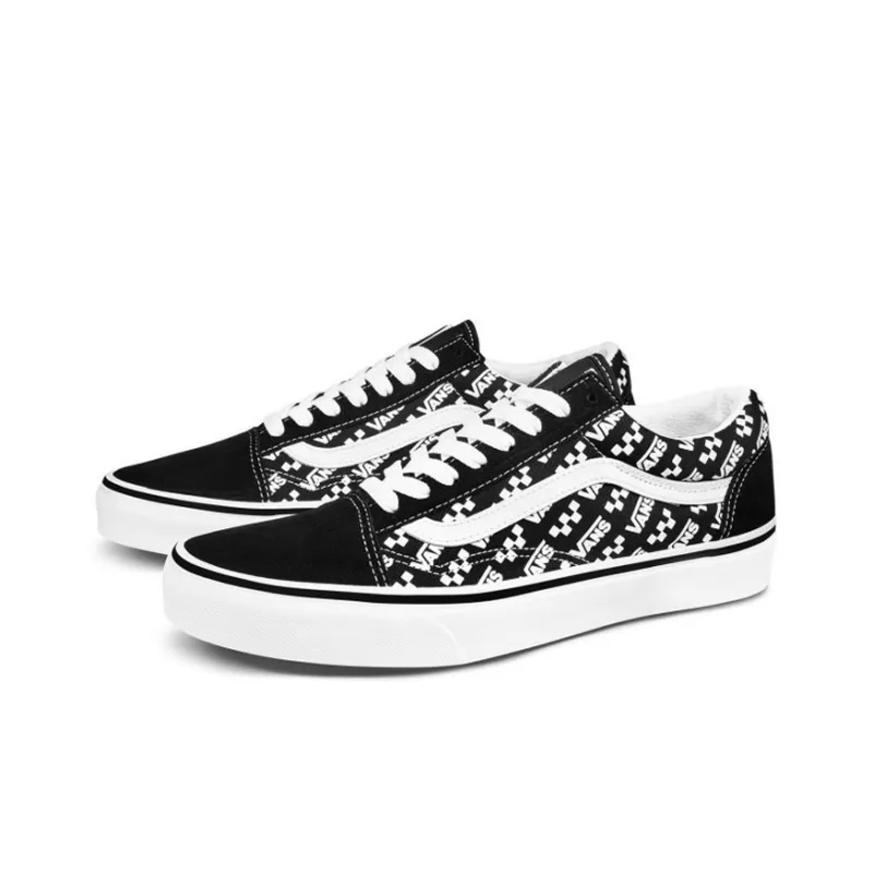 Vans Old Skool 'Logo Repeat Black'-3