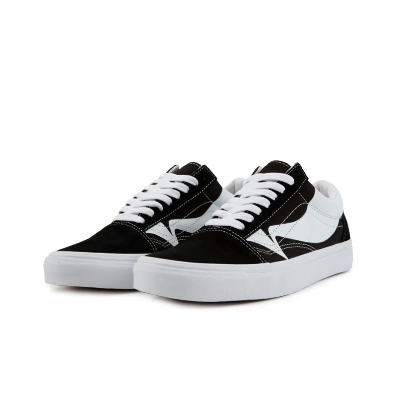 Old Skool Vans 'Warp Black'-2