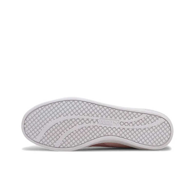 PUMA Smash V2 Sd Pink/White Low Casual Board Shoes Women's-5