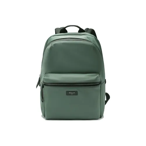 BALLY Fabric Backpack Regular Men's Dark Night Green