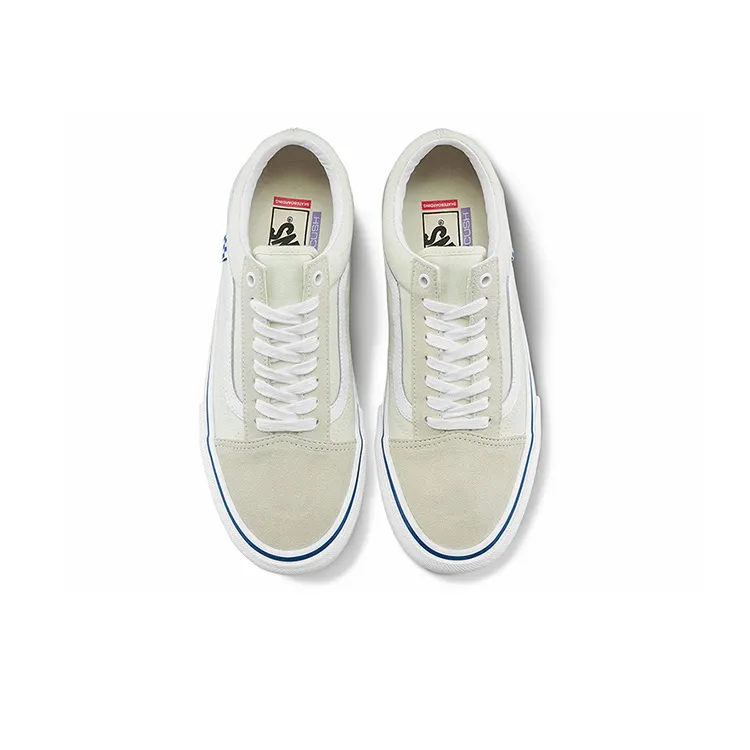 Vans Skate Old Skool Off White Royal Blue-2