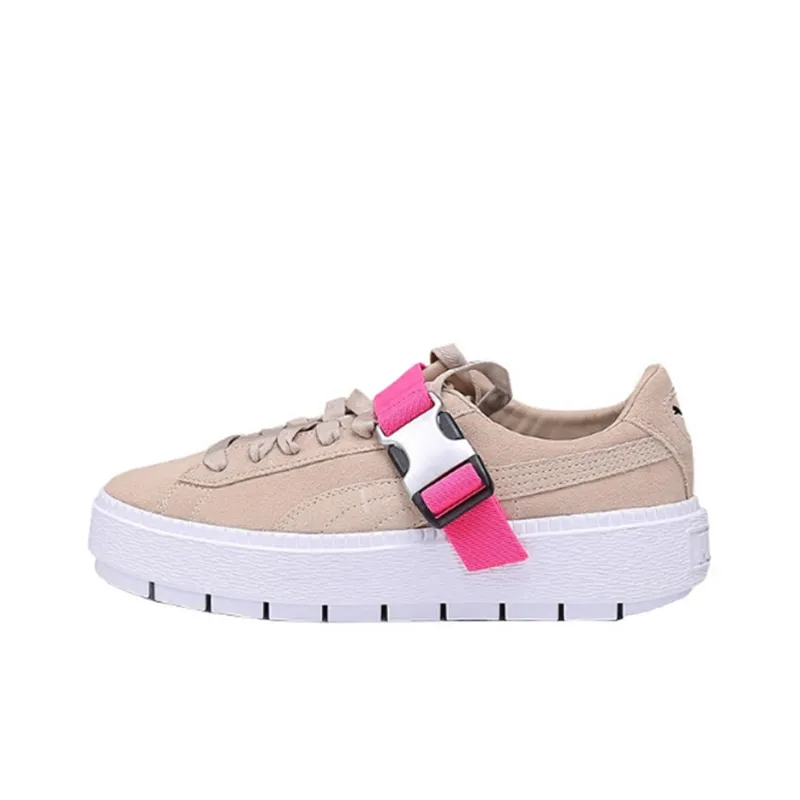 PUMA Fenty X Platform Trace Buckle 'Cement Pink' Women's-0