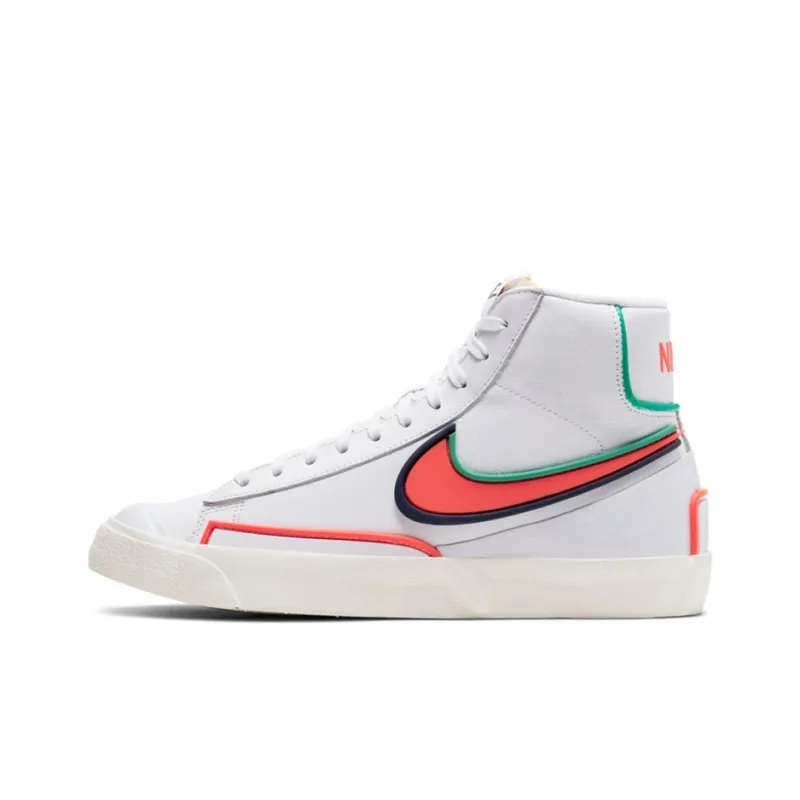 Nike Blazer Mid 77 Infinite White Crimson Women's-0