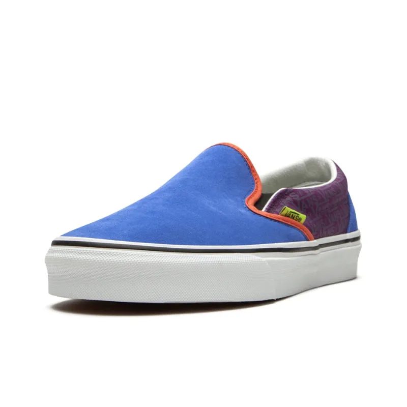 Vans Classic Slip On Grape Juice Bright Marigold-2