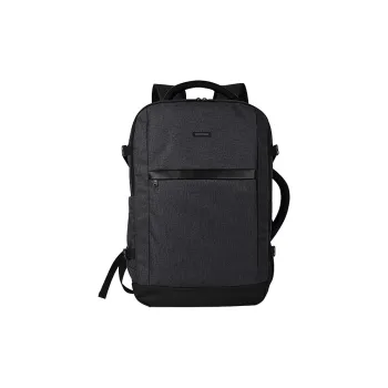 SUBURBIA Polyester Backpack Large Size Unisex Gray