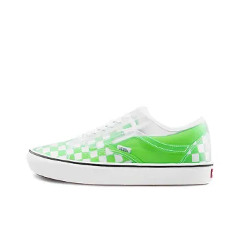 Vans ComfyCush Slip Skool Checkerboard Green Gecko