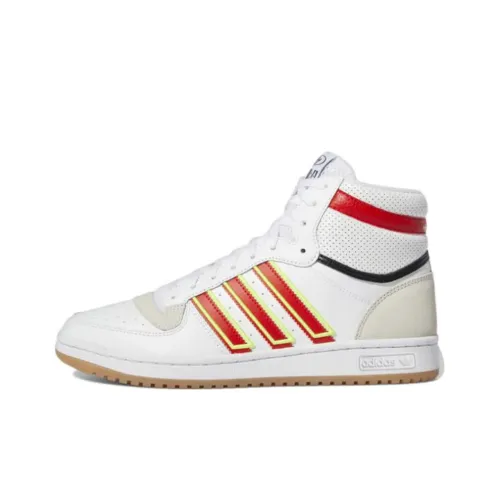 Adidas Originals Top Ten Rb White Red Solar Yellow Gum