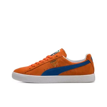 PUMA Clyde Balance Lightweight Low-Top Skateboard Shoes Men's Orange